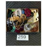Large Box of Hair Accessories