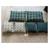 (6) Crocheted Pillows