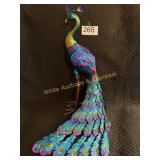 Metal/Metallic Outdoor Peacock Dï¿½cor - New
