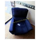 Reclining Flexsteel Rocking Chair - Blue Cloth