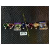 Birthstone/Gemstone Themed Hearts - (7) Total