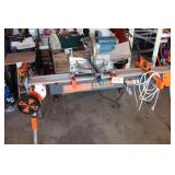 WEN Miter Saw on Porta mate Rolling Stand