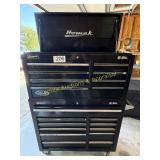 Homak Tool Chest & Cabinet - Black/Silver