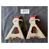 Set of (2) Larin 2 Ton Jack Stands