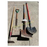 Shovels & Hoe