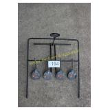 Rotary Metal Silhouette Shooting Target