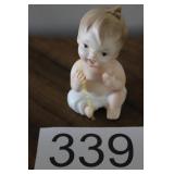 Vtg. Napco 1960 Sitting Piano Baby