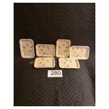 Set of (6) Vintage 1950