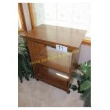 Microwave Table/Cart w/Mid Shelf