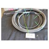 Heavy Duty Sectional Sewer/Drain Cable Lot (2)