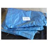 Assortment of Weatherproof Tarps