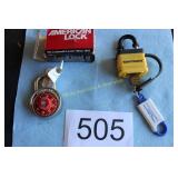 American Lock & Kryptonite Padlock Duo w/Keys