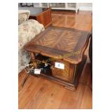 Set of (3) Parquet Top End Tables / Coffee Table