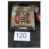 Husky 45 Piece Stubby Ratchet & Wrench Set