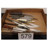 Assorted Kitchen & Utility Knife Group