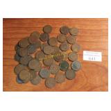 (50) Unsearched Indian Head Cents