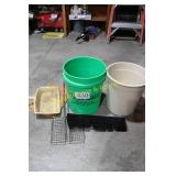 Utility Buckets & Cleaning Supplies & Other Misc.