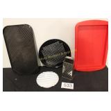 Mixed Kitchenware Grp w/Griddle & Grater