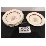 (7) Bavarian Floral Soup Bowls