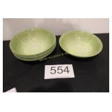 (6) Better Homes & Gardens Melamine Bowls