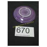 Lilac Fiesta Saucer