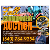 Fall Consignment Equipment Auction 
