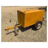 150 gal. used oil tank on trailer