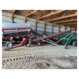 Buhler Farm King 851, 51’ x 8”, on transport, 10 hp electric motor