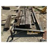 Basketball Pole, 4' x4' tubing, 14'