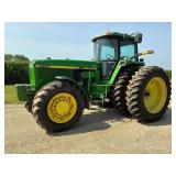 1992 JD 4960 MFWD, 8426 hrs.