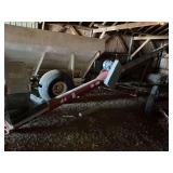 Mayrath 35’ x 10”, center drive, 10 hp. Electric motor on transport