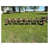 Glenco 6r-30 cultivator, rolling shields