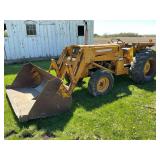 MF 2200 Loader Tractor, hrs. unknown, Perkins gas, WF,