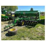 JD 1590 No-Till Drill, 15’, 7.5” spacing, dolly wheels,