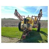 Hardi 1000Navigator pull type sprayer, 1000 gal.