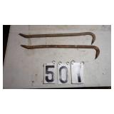 2) Crowbars