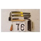 Flat Of Wire Brushes