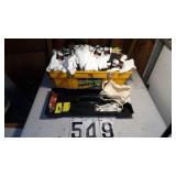 Stack-On Toolbox & 24 Mostly New Gloves