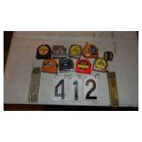 Flat Of Tape Measures