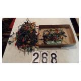 Vintage Christmas Lights Some Work