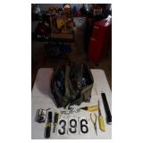 Mag Light & Electrcian Toll Bag W/Contents