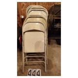 10 Folding Chairs
