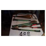 2) Pr Loppers, Limb Saw, Handsaw, Etc