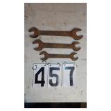 3) Vintage Big Wrenches