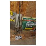 Rods& Reels Zebco, Heddon Etc