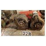 2 Squirrel Cage Fans Both Run One Needs Cord