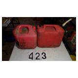 2 Gasoline Jugs