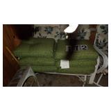 3 Green Chair Cushions