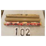 3 Rolls Of Carpet Shields