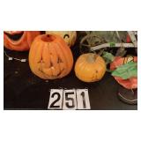 Blow Mold & Decorative Pumkin